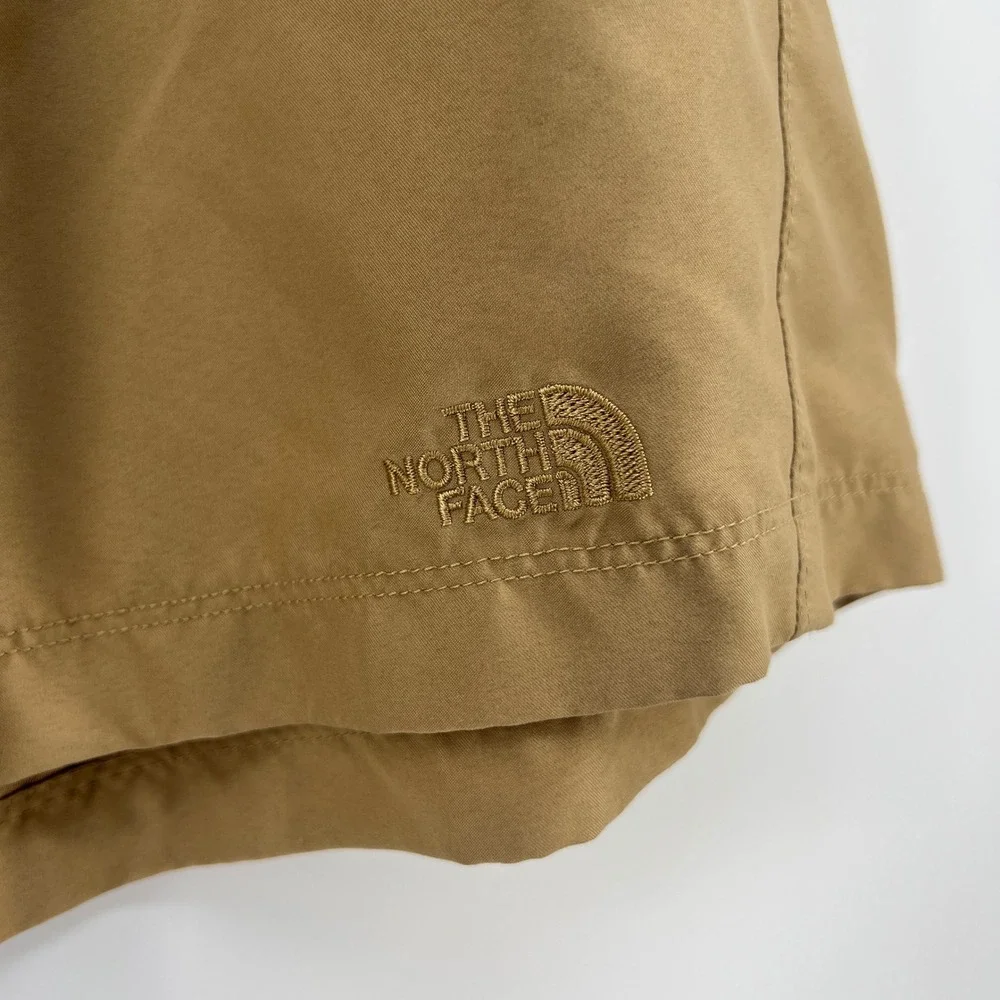 The North Face Mens‎ XL Tan Khaki Belted Hiking Shorts Mesh Liner